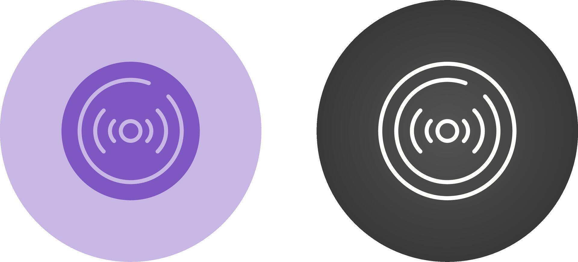 Live Streaming Circle Vector Icon