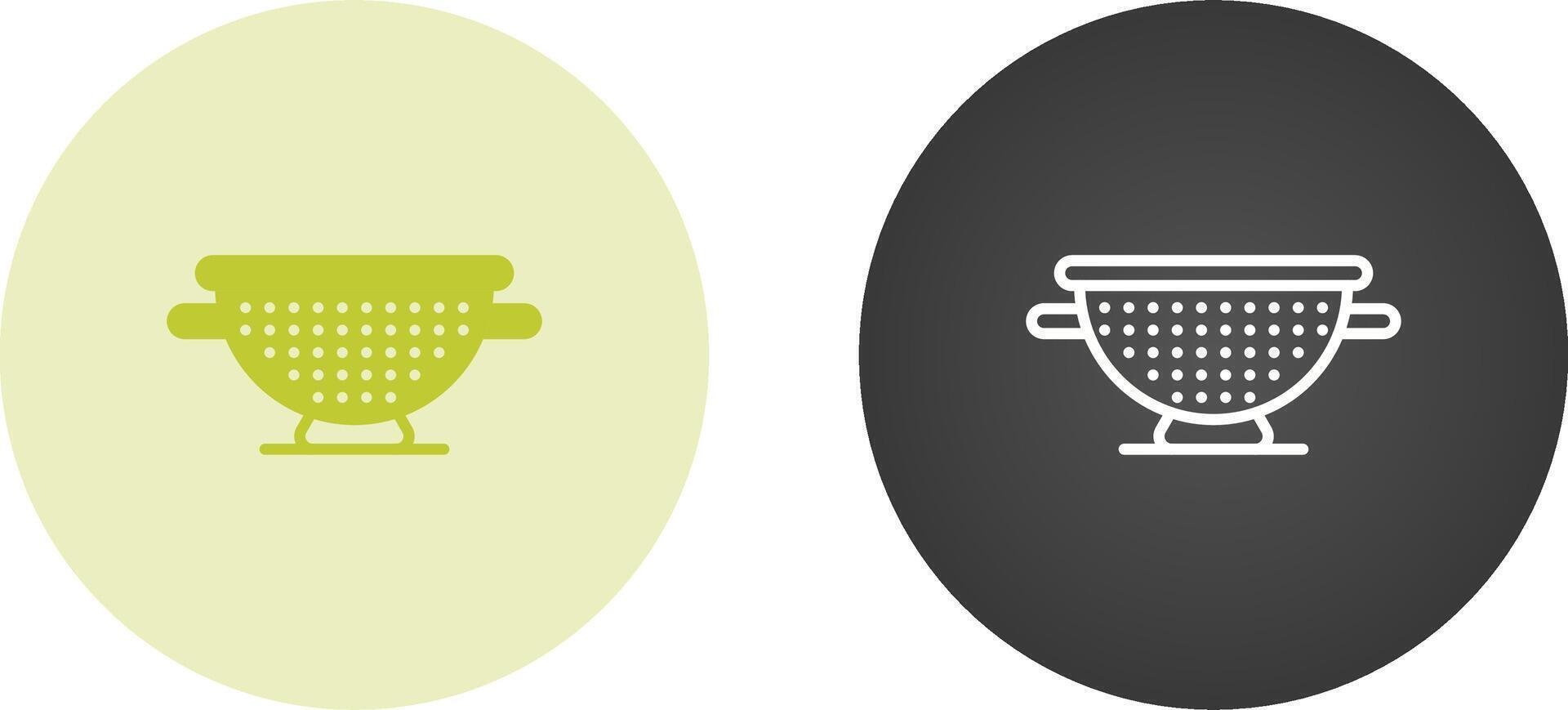 Colander Vector Icon