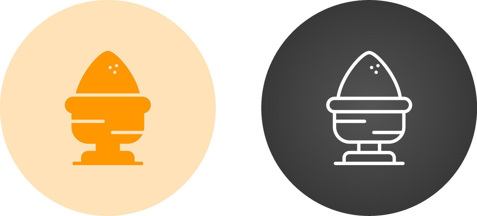 Boiled Egg Vector Icon