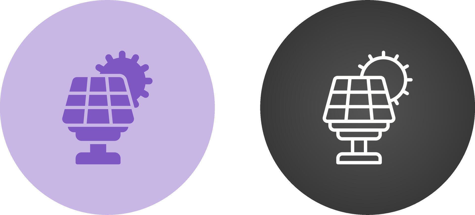 Solar Panel Vector Icon