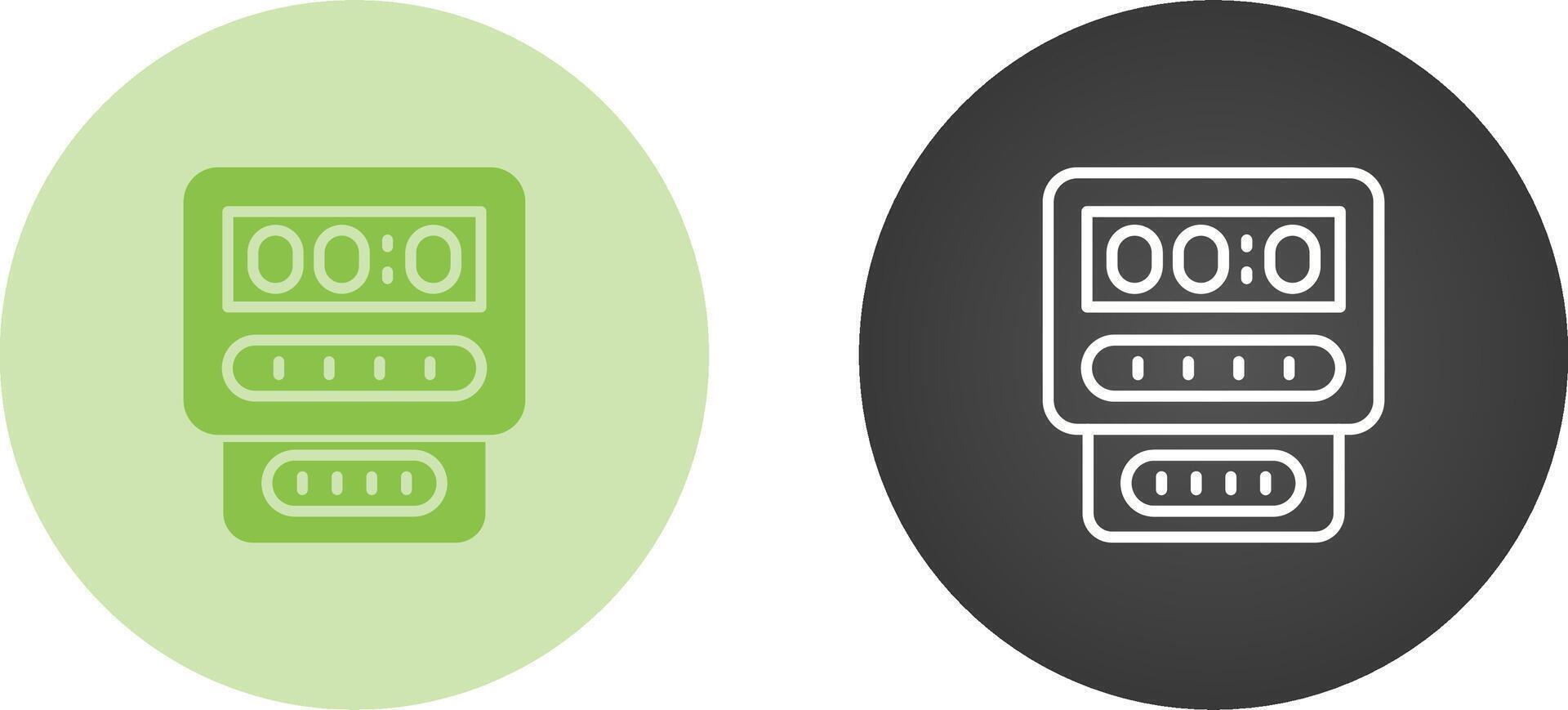 Electric Meter Vector Icon