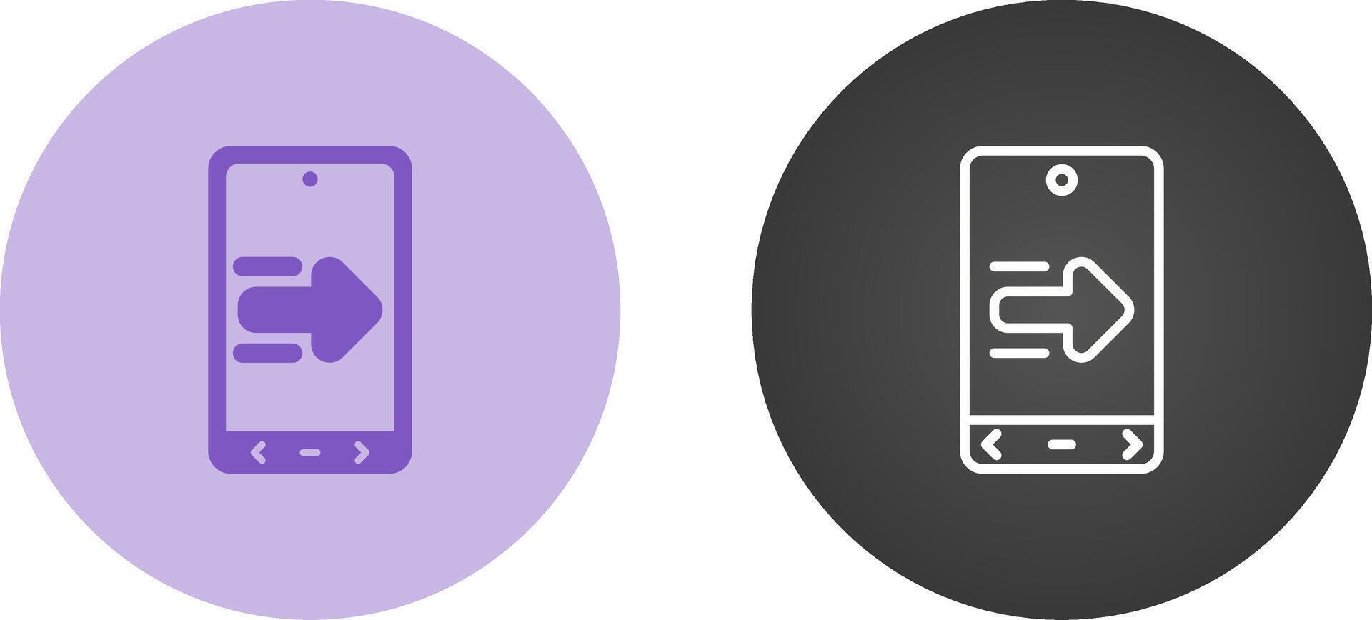 Swip Right Vector Icon
