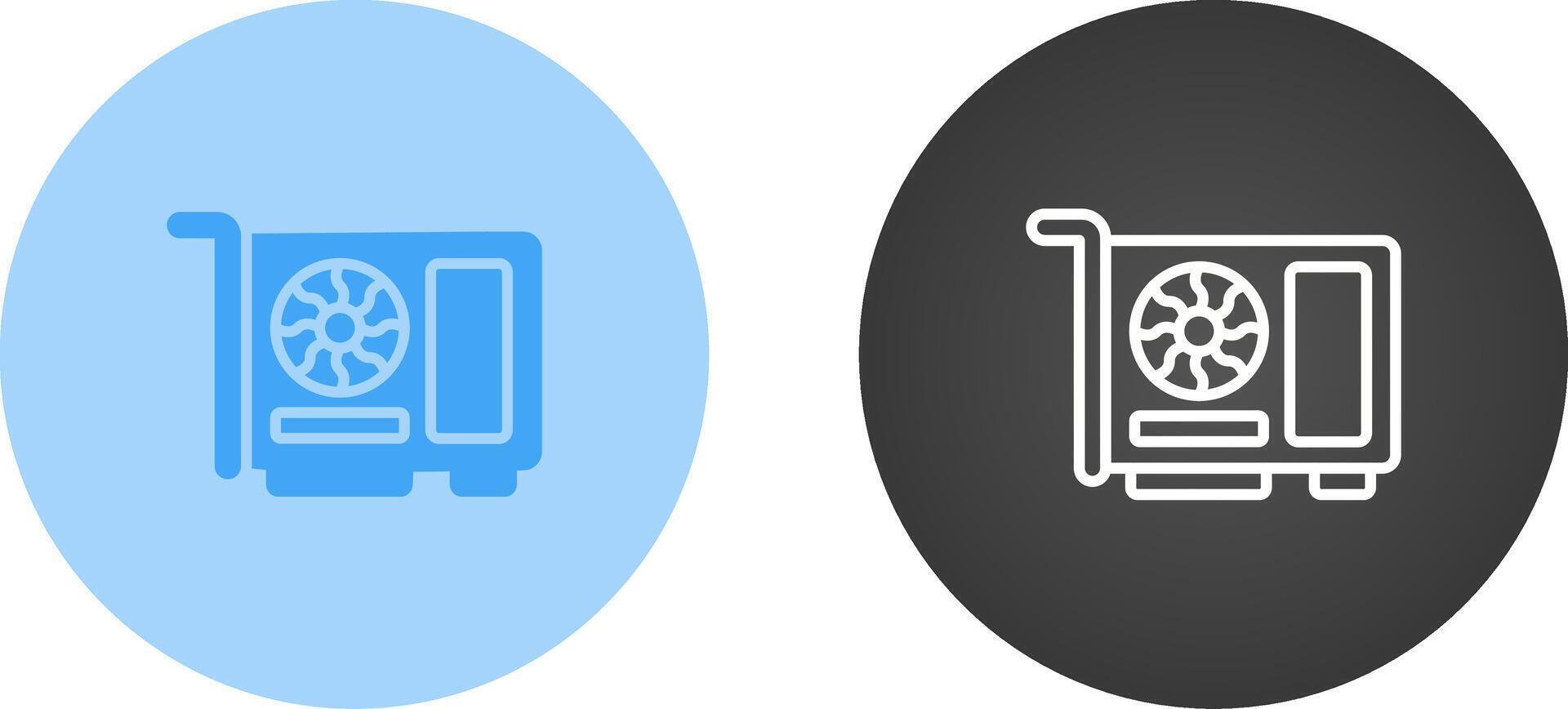 Graphic Card Vector Icon