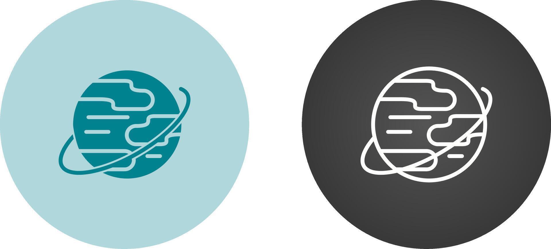Planet Vector Icon