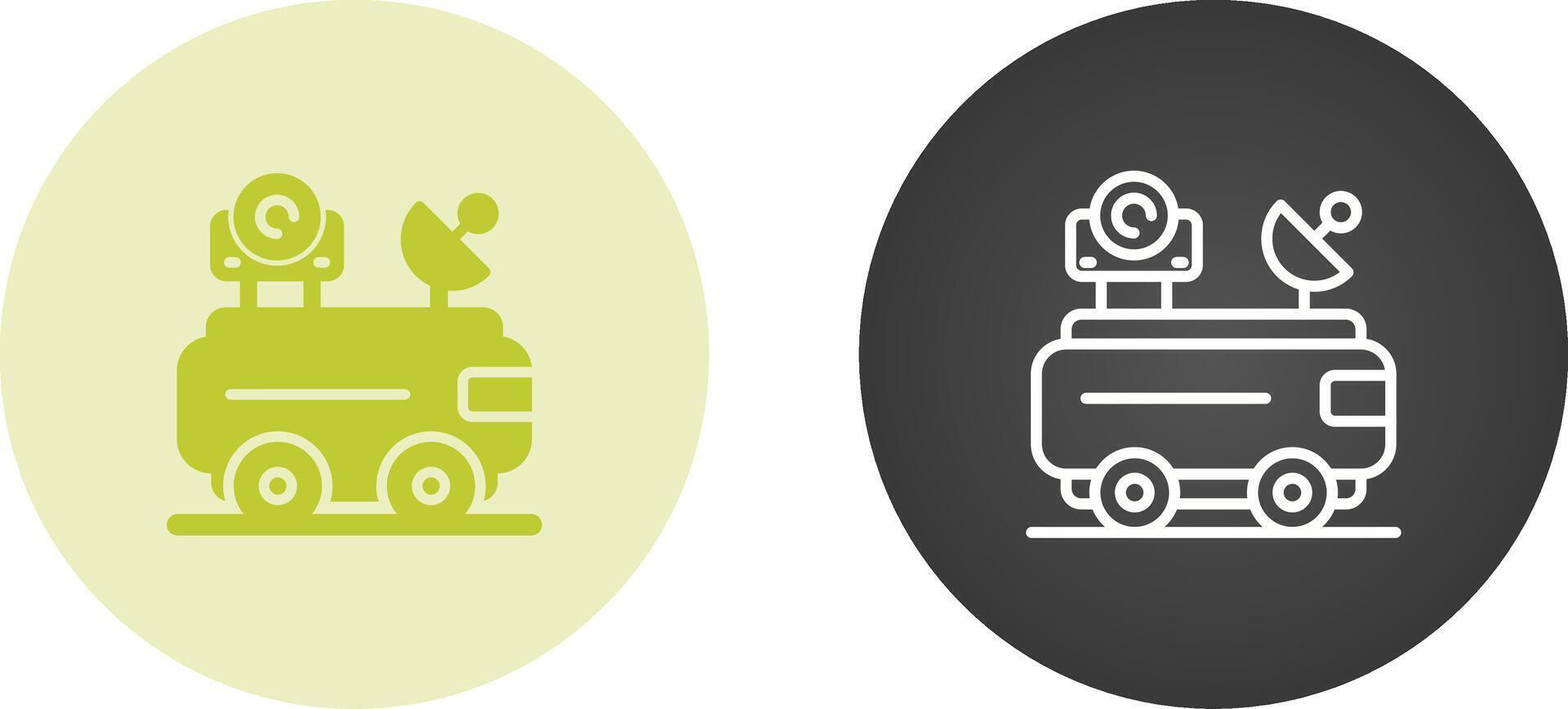 Moon Rover Vector Icon