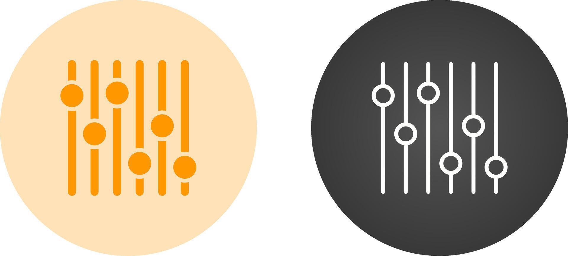 Sliders Vector Icon