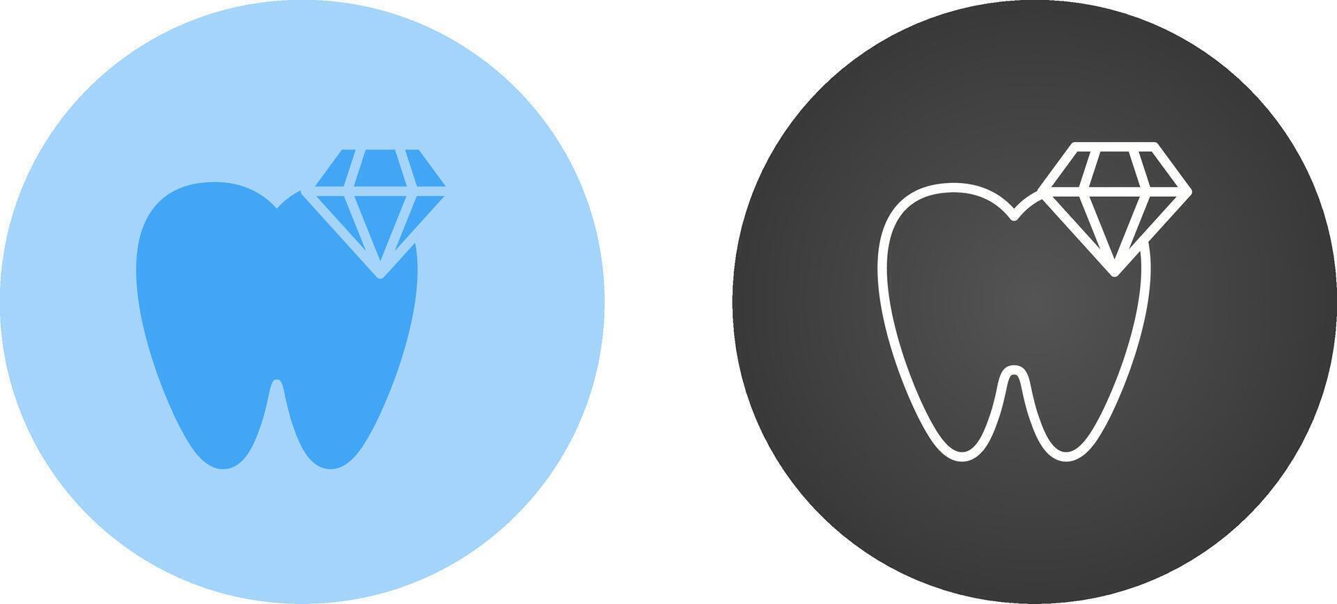 White Teeth Vector Icon