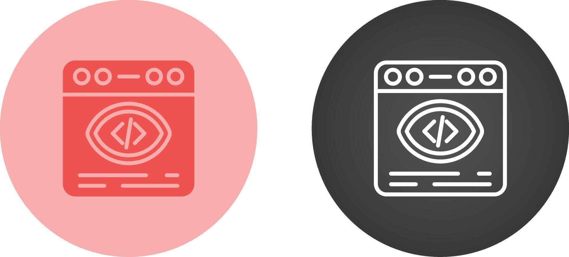 Browser Vector Icon