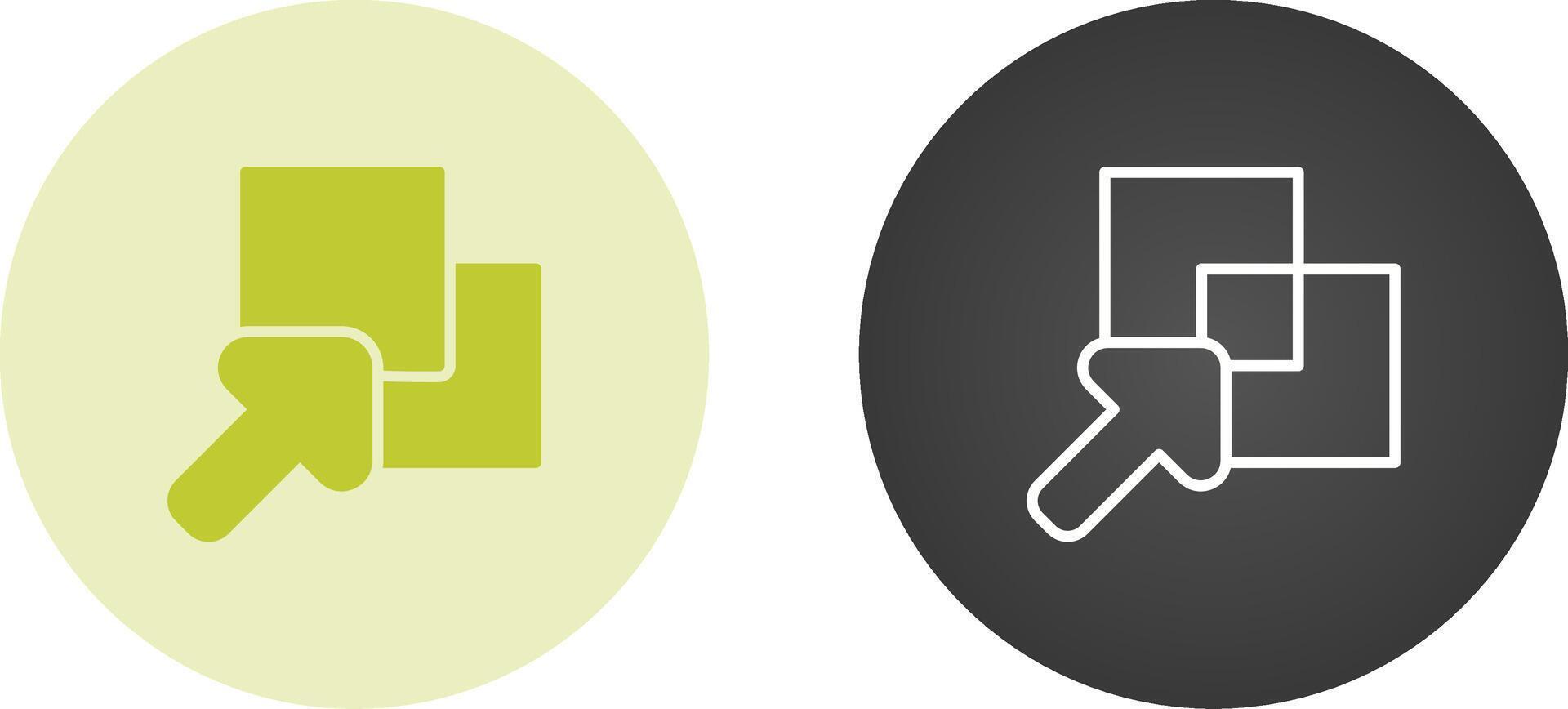 Overlap Vector Icon 40645258 Vector Art at Vecteezy