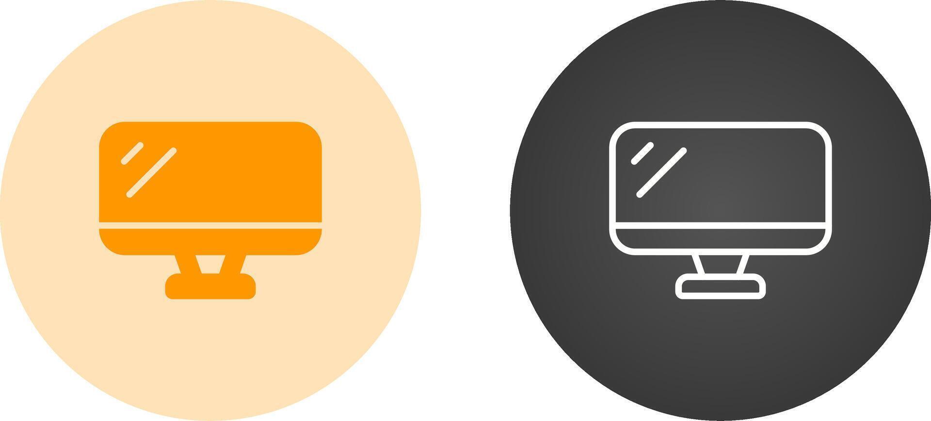 Monitor Vector Icon