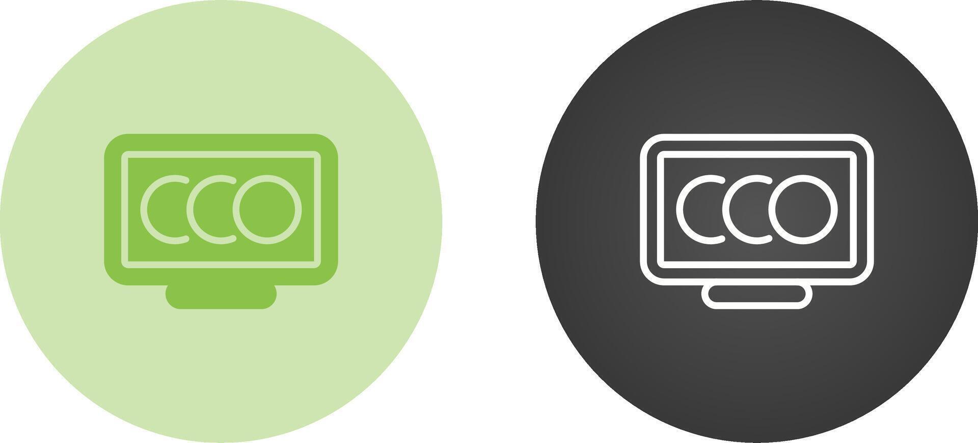 Desktop Computer Vector Icon