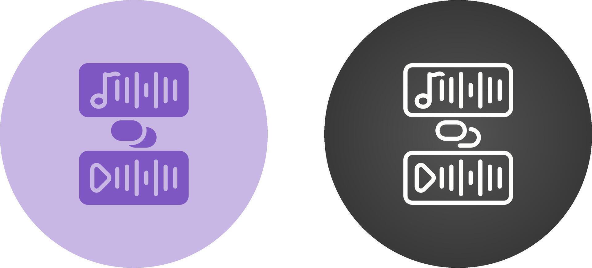 desvincular icono vectorial vector