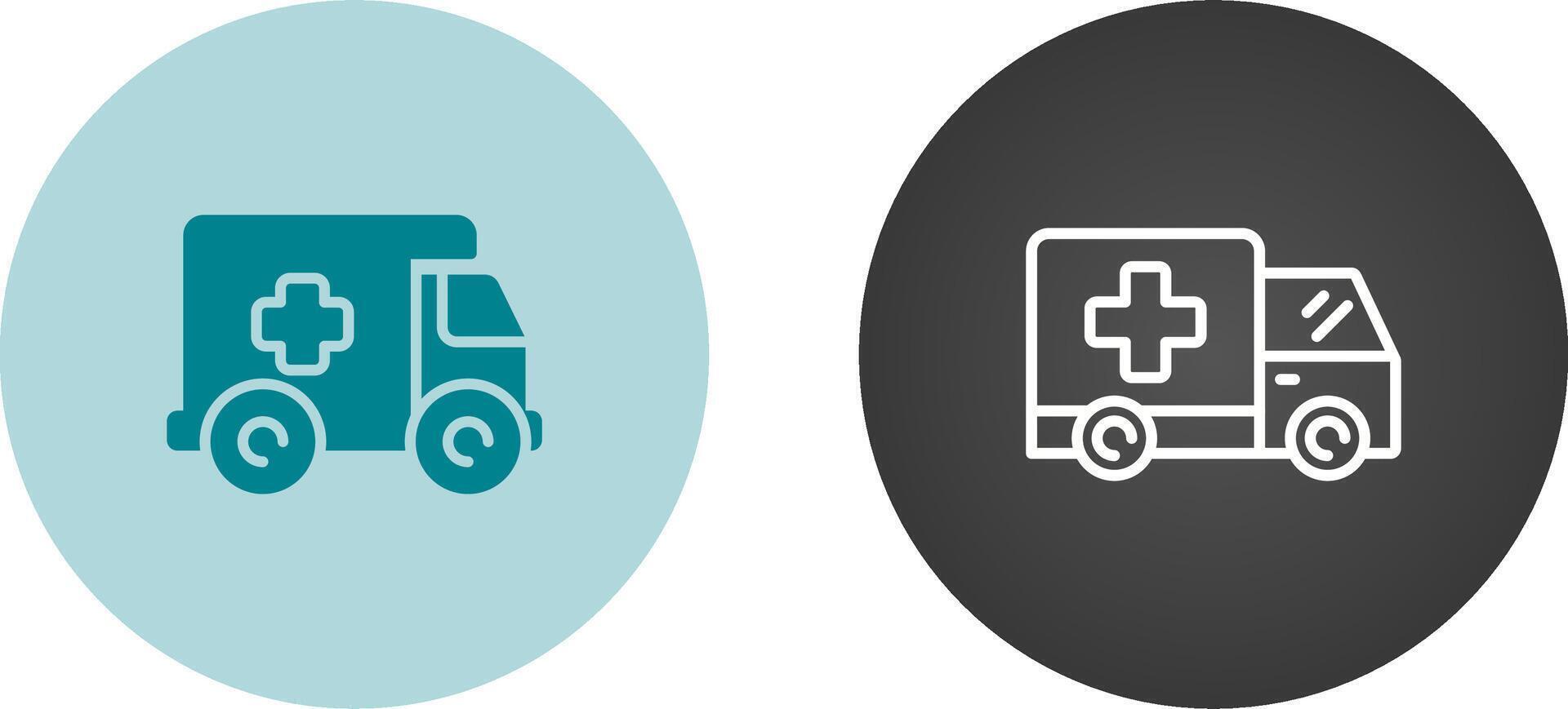 Ambulance Vector Icon
