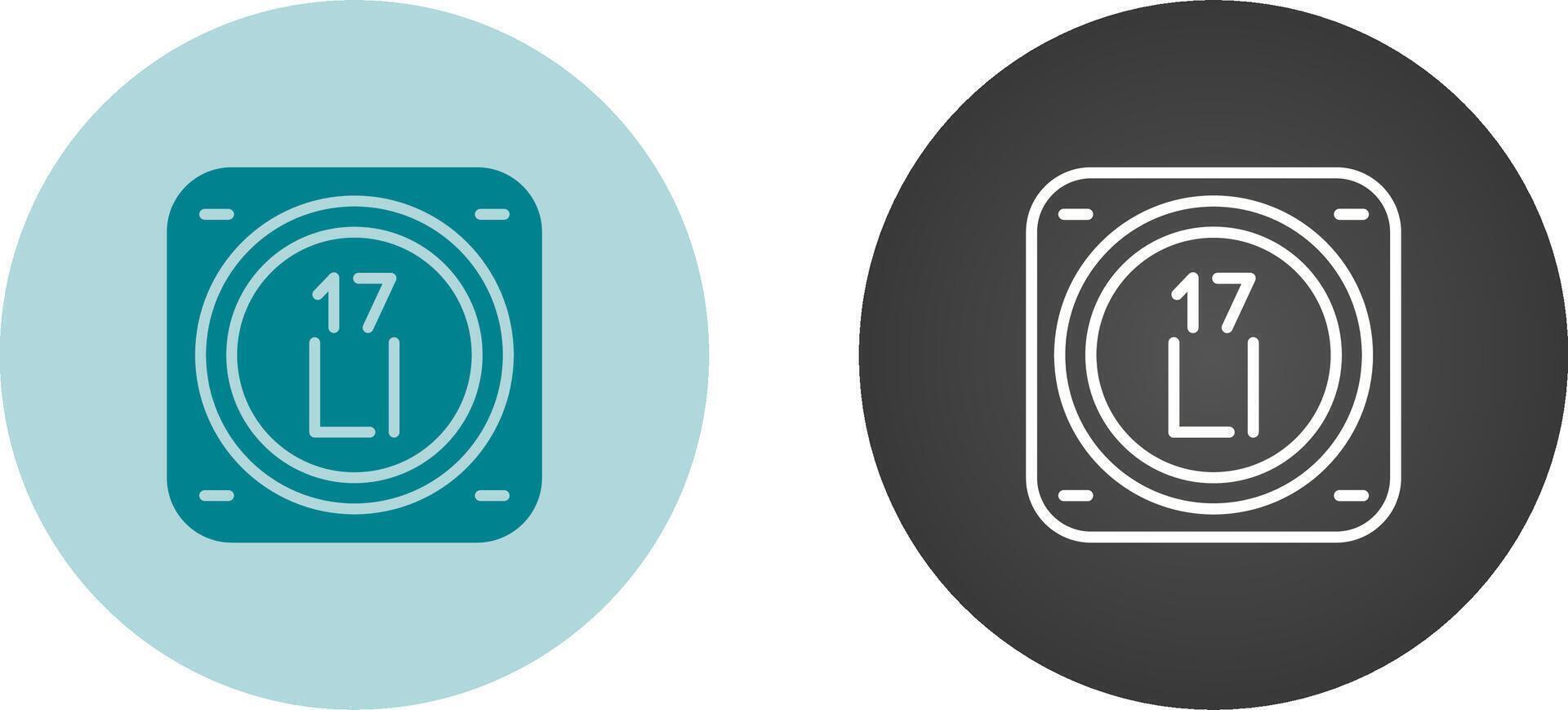 Chlorine Vector Icon