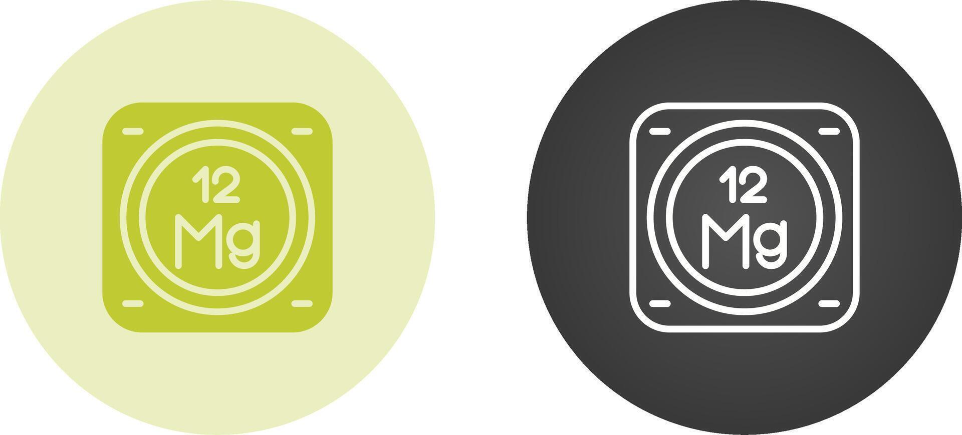 Magnesium Vector Icon