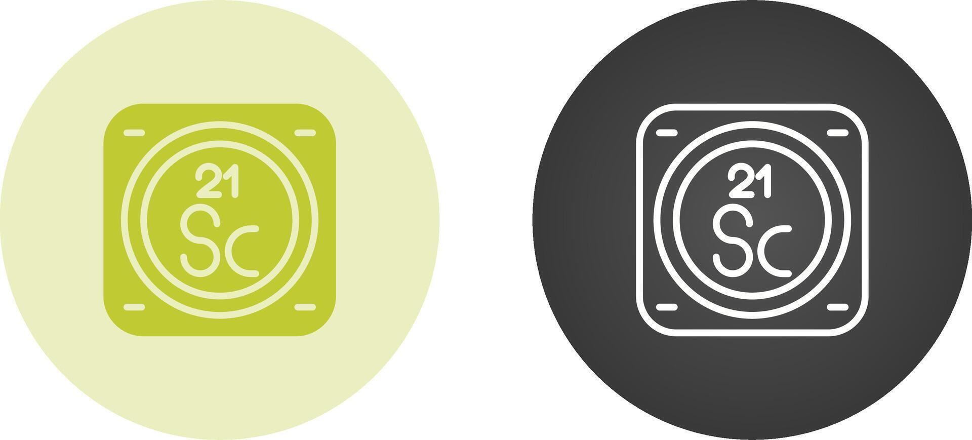 Chemical Element Vector Icon