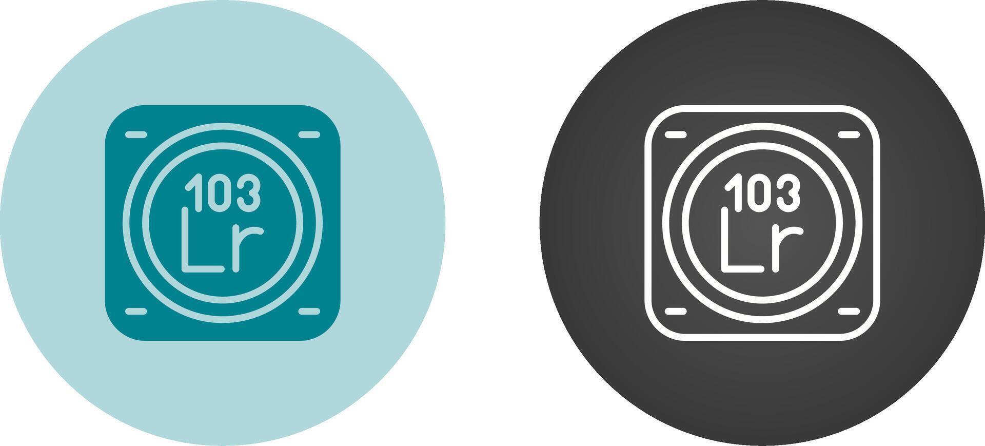 Chemical Element Vector Icon