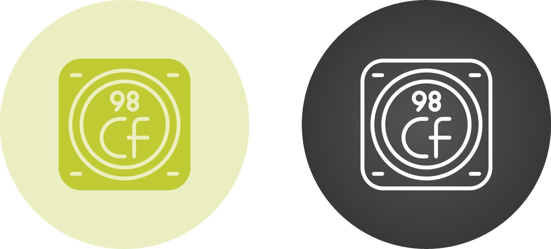 Chemical Element Vector Icon