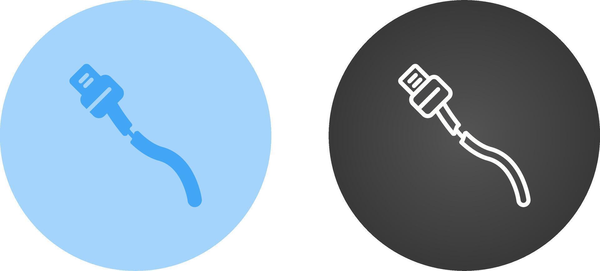 Broken Cable Vector Icon