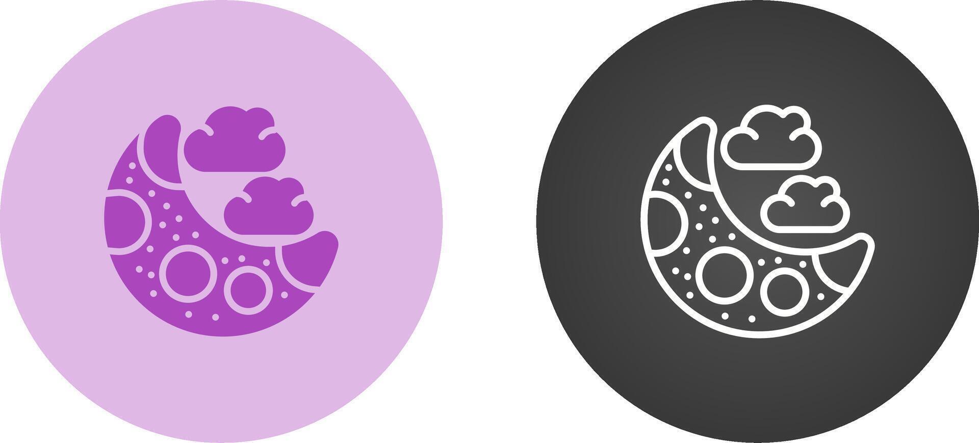 Moon Vector Icon