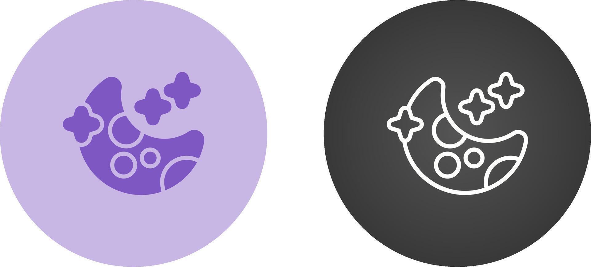 Moon Vector Icon