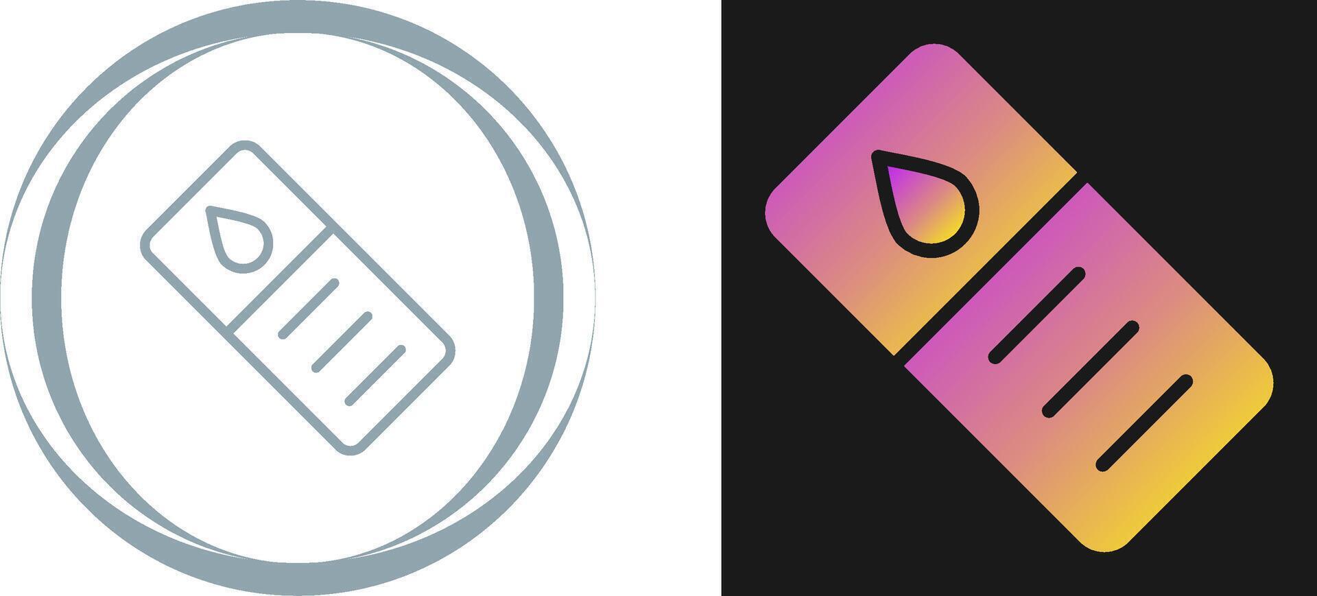 Microscope Slide Vector Icon