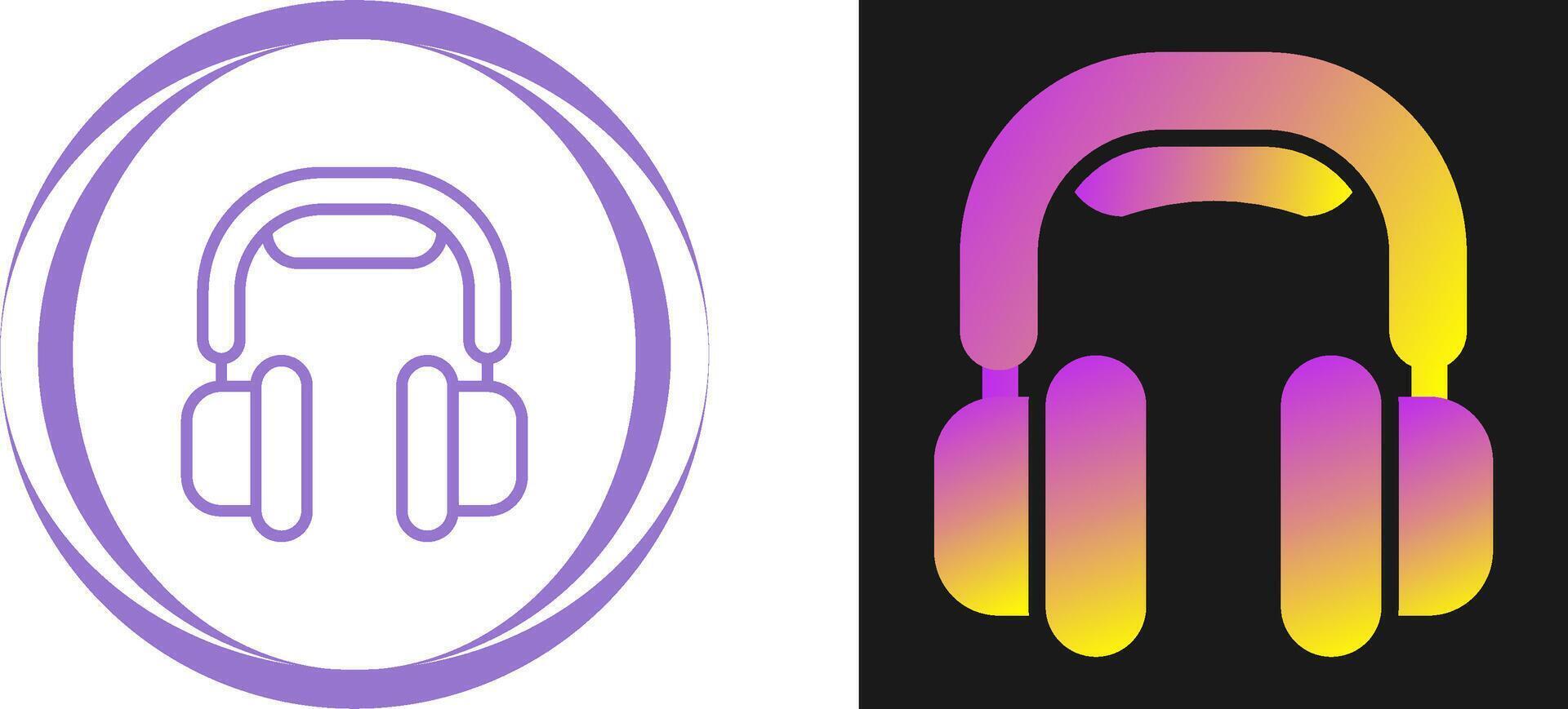 Headphones Vector Icon