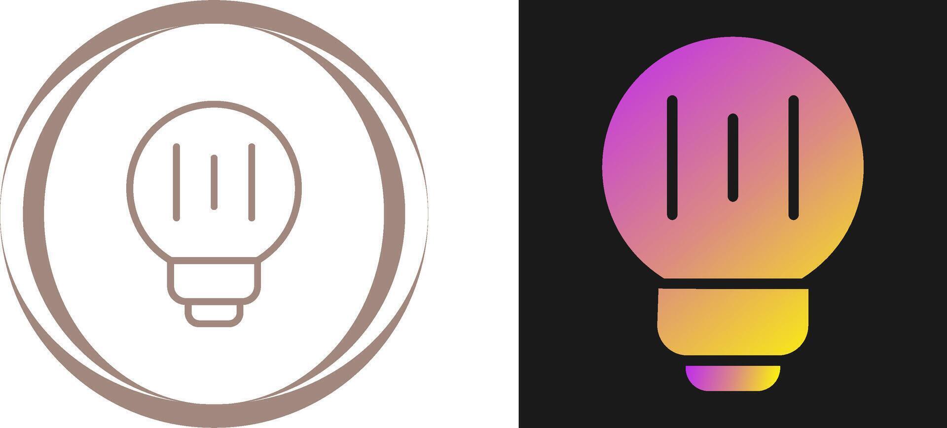 Led Bulb Vector Icon
