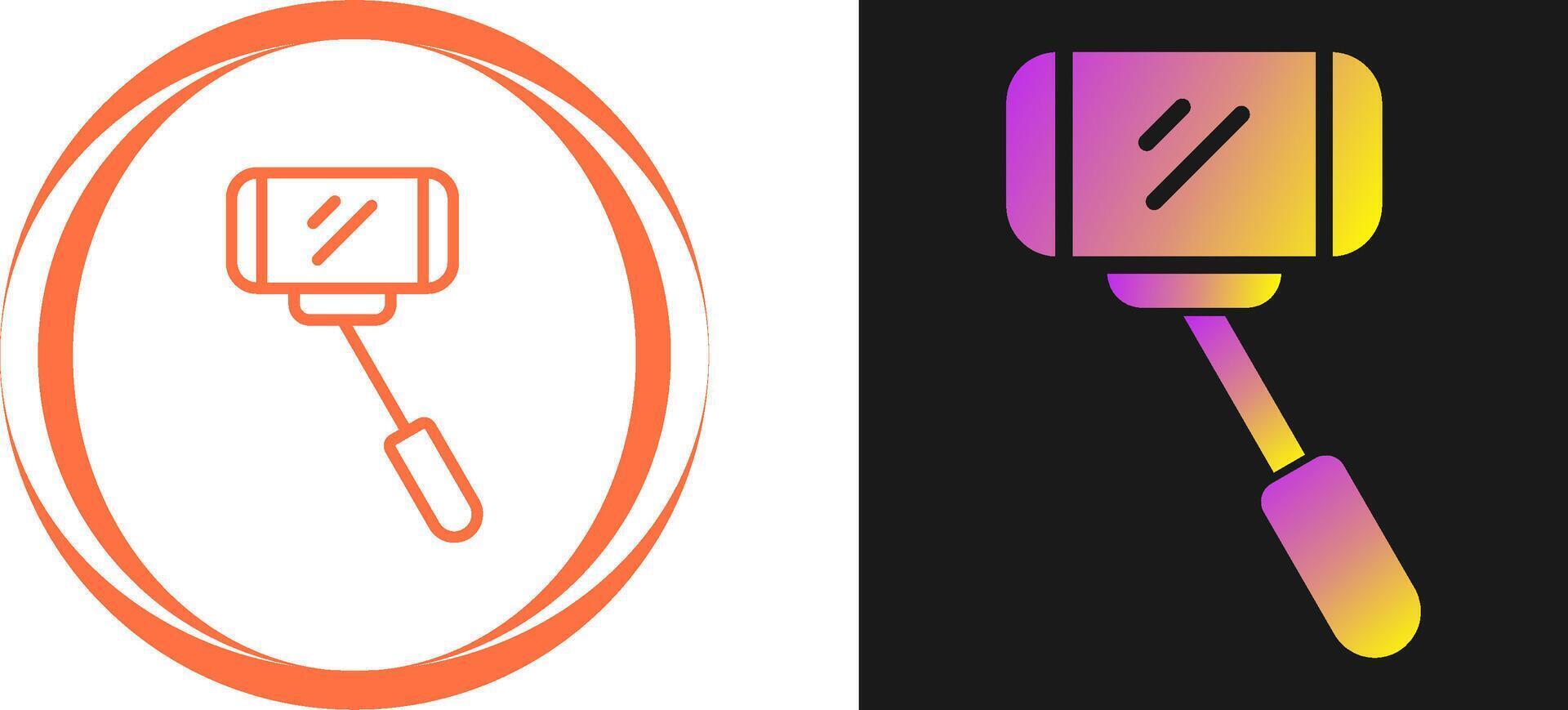 Selfie Stick Vector Icon