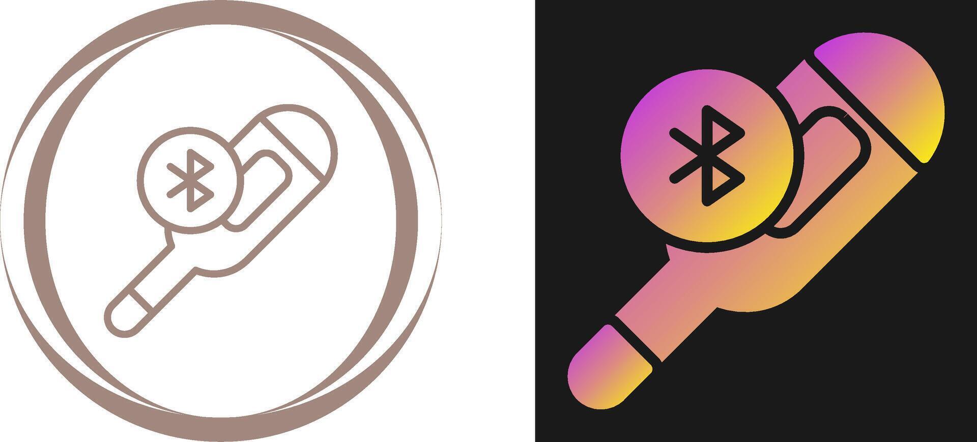 Bluetooth Thermometer Vector Icon