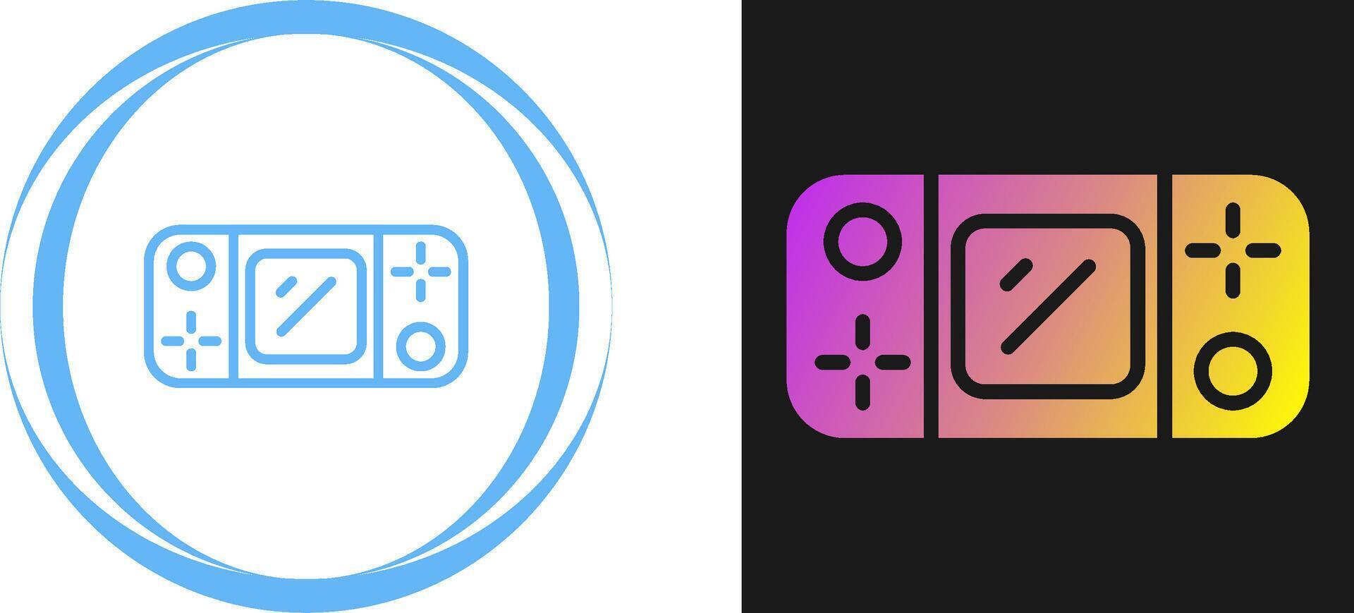 Handheld Game Console Vector Icon