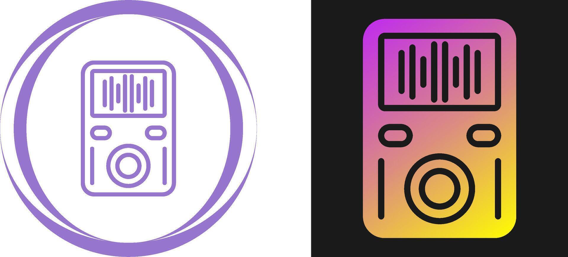 MP3 Player Vector Icon