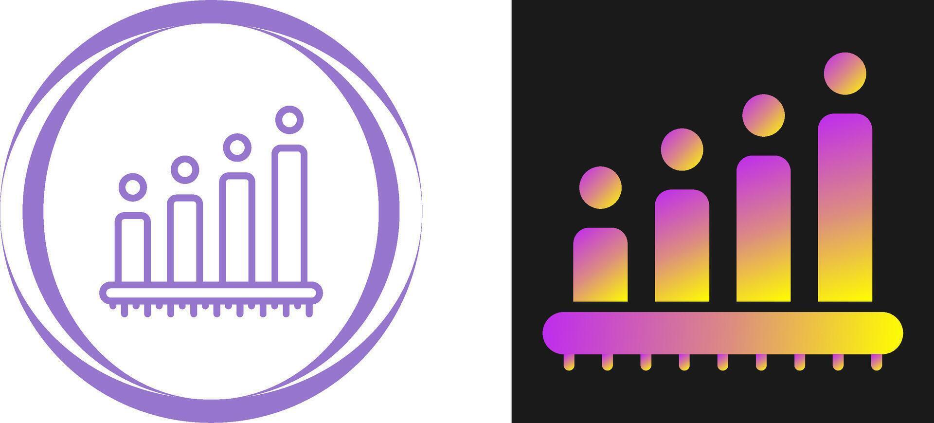 Bar Chart Vector Icon