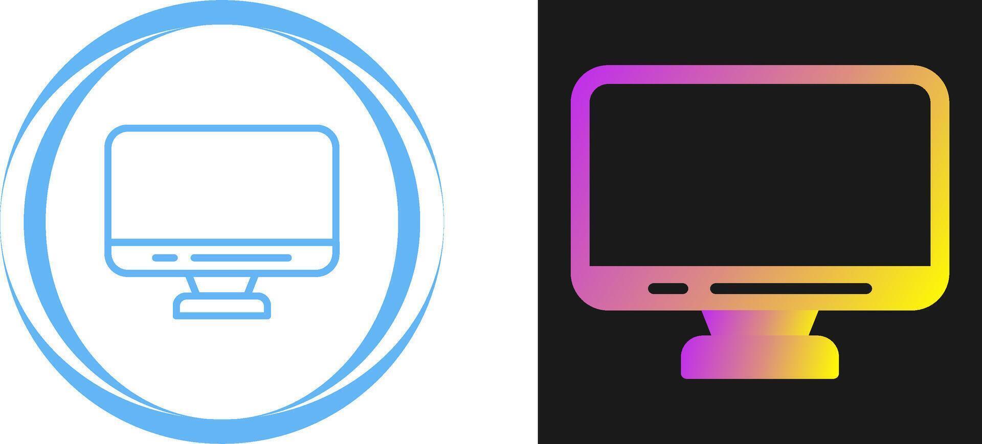 Monitor Vector Icon