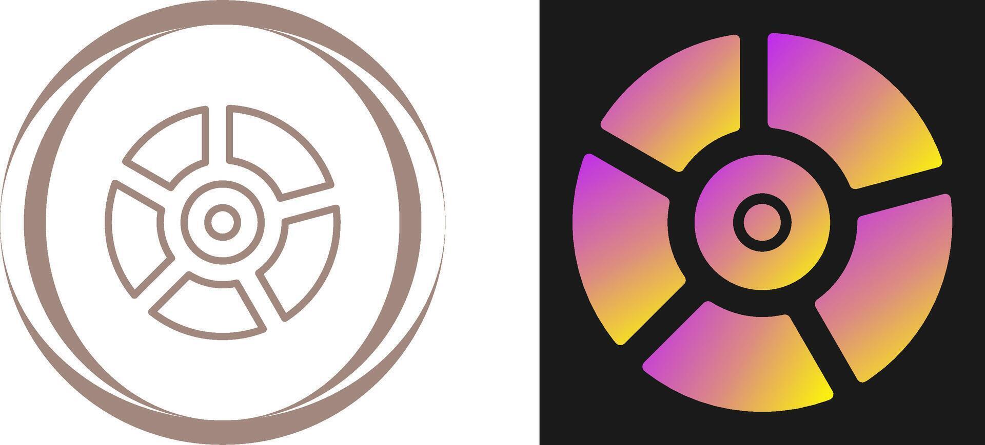 Pie Chart Vector Icon