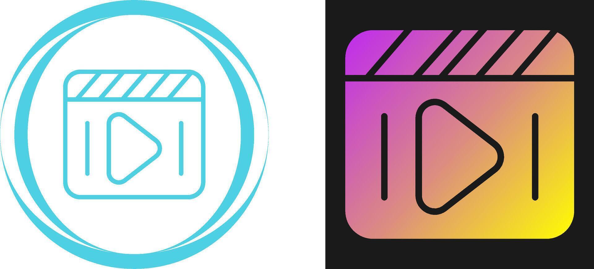 Clapperboard Vector Icon