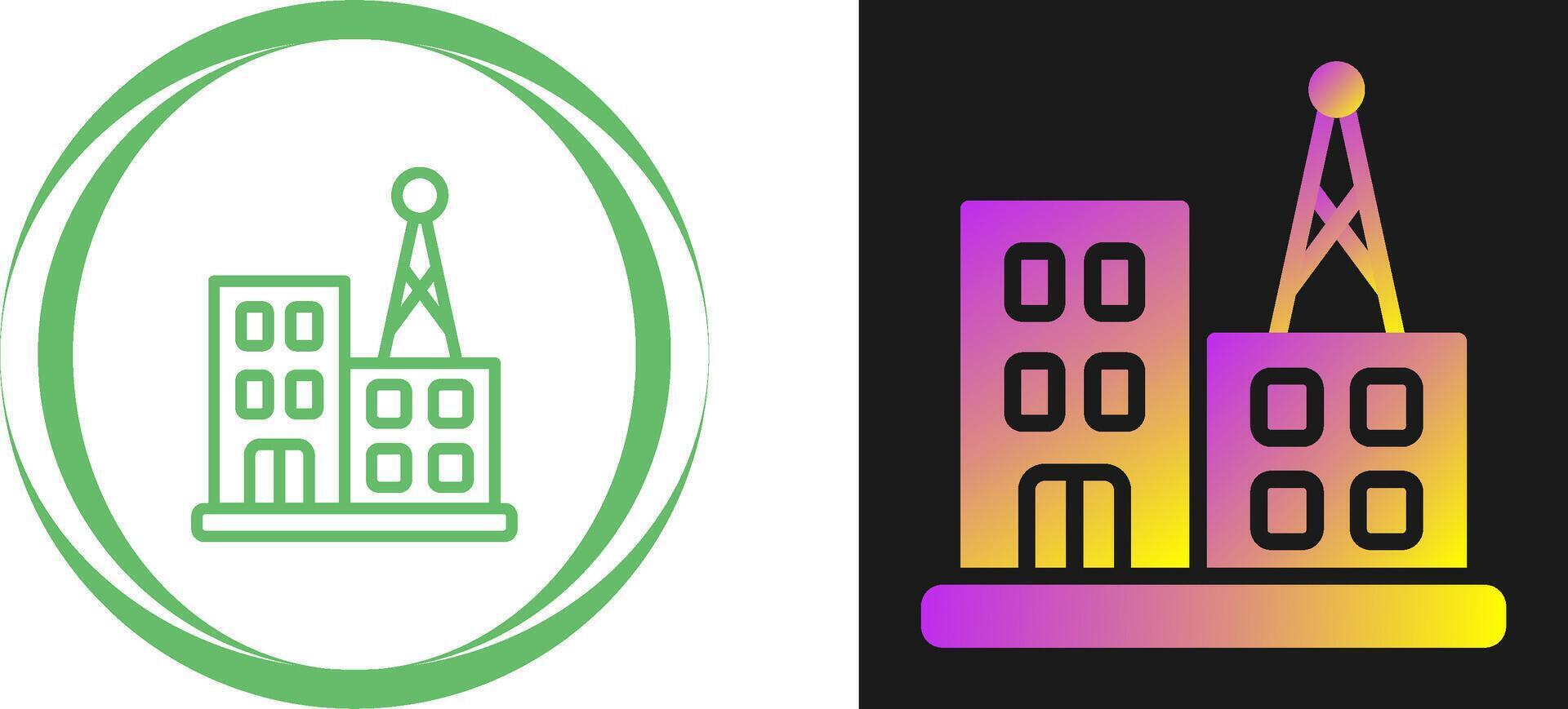 Radio Station Vector Icon