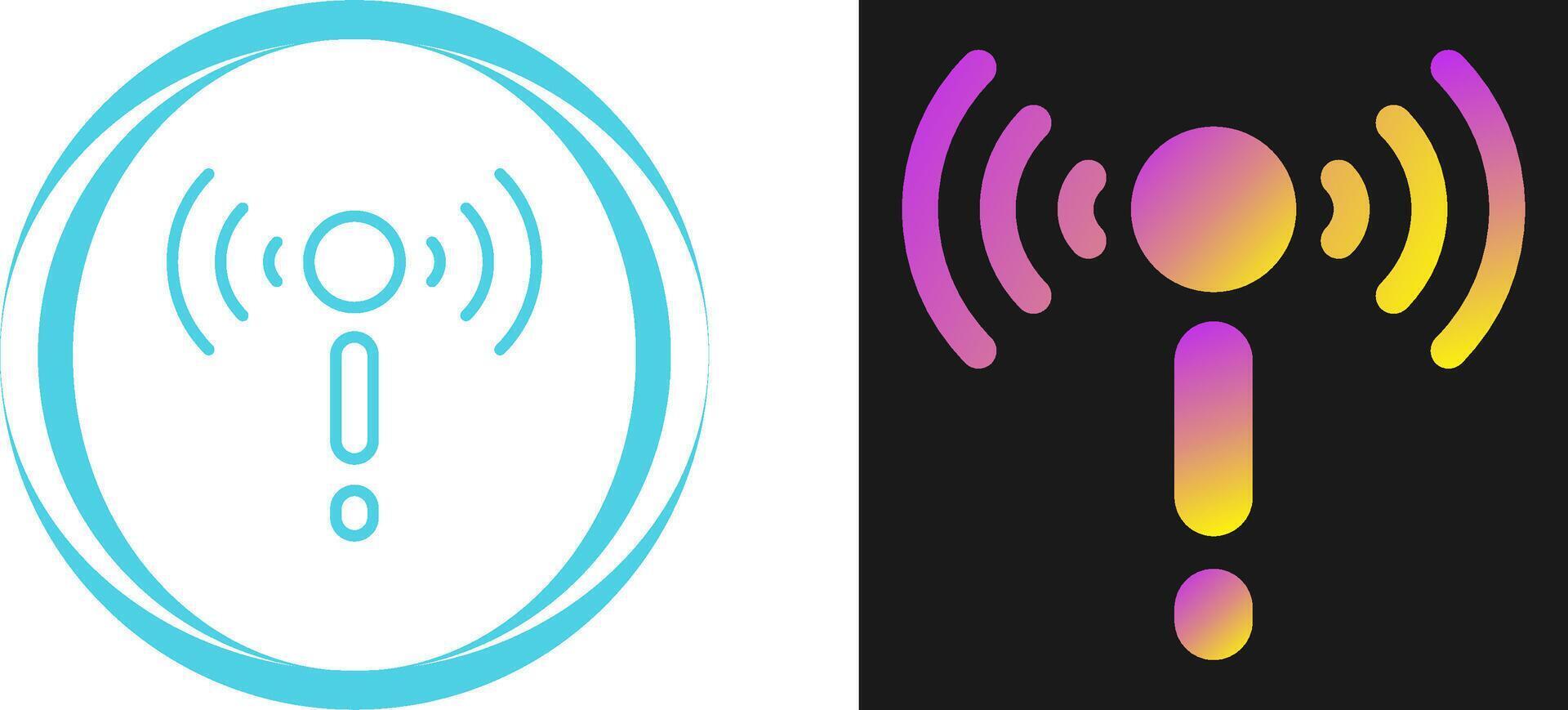 Network Troubleshooting Vector Icon