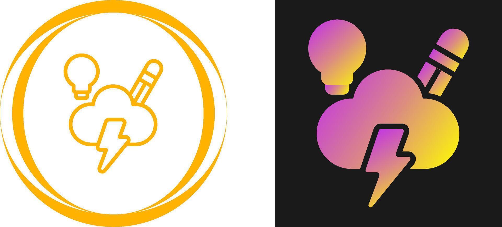 Brainstorming Vector Icon