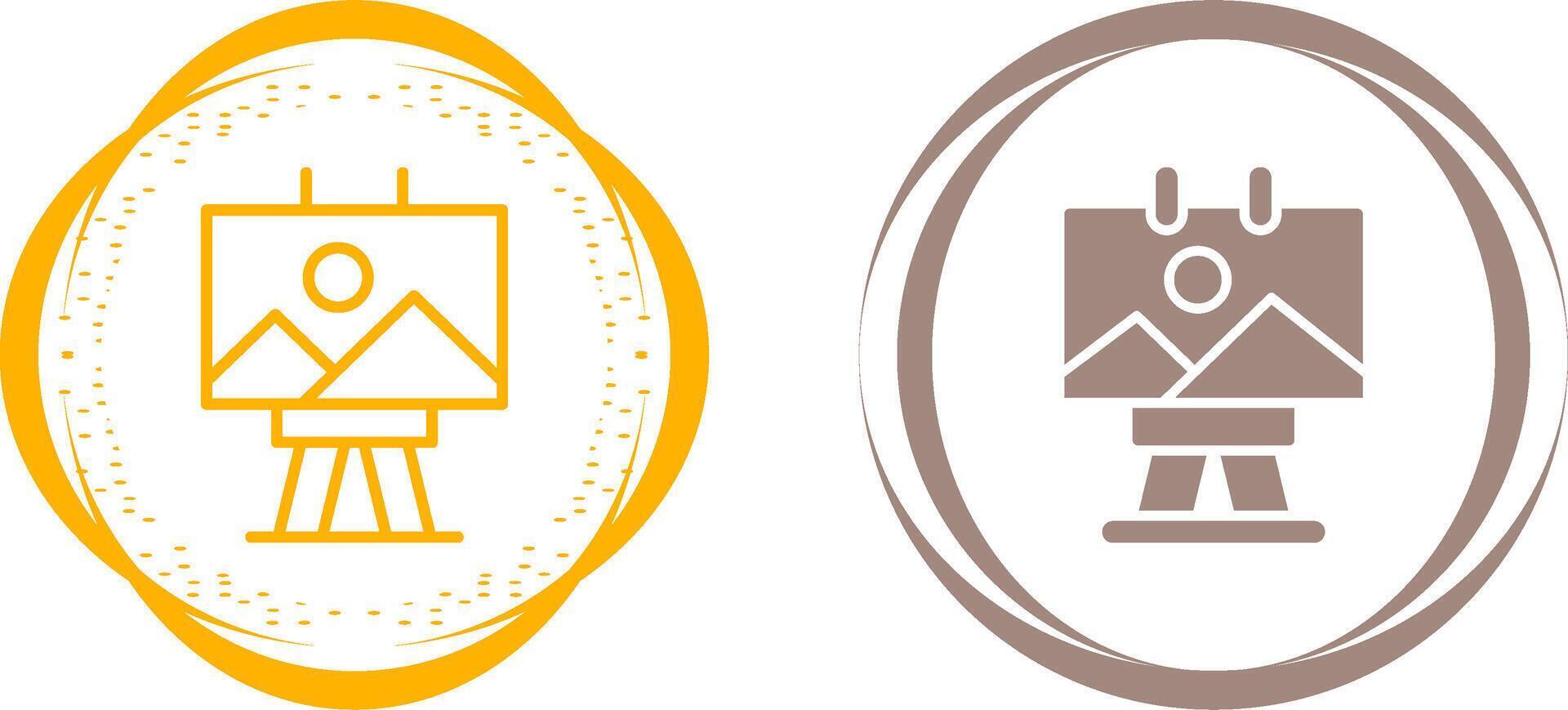 Canvas Vector Icon