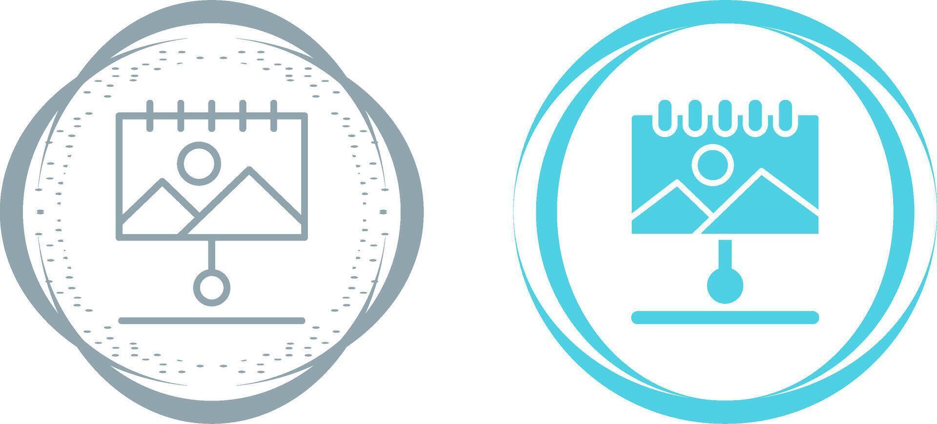 Canvas Vector Icon