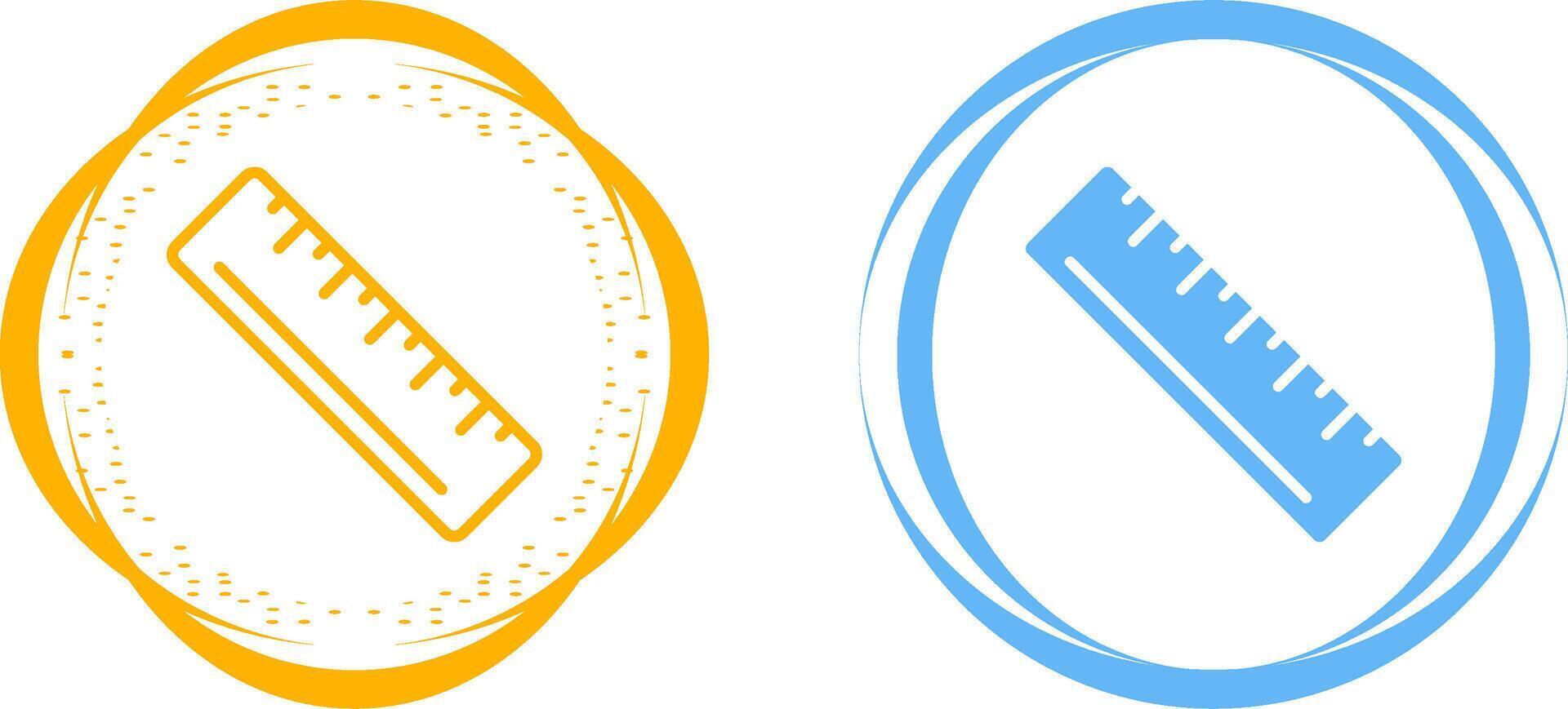 Ruler Vector Icon