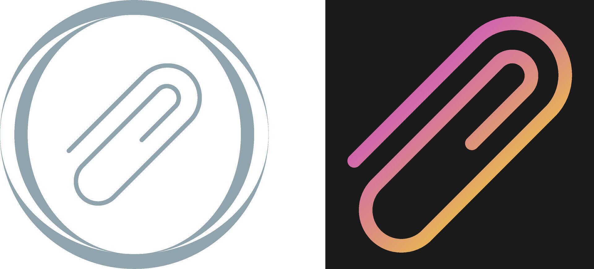 Paperclip Vector Icon