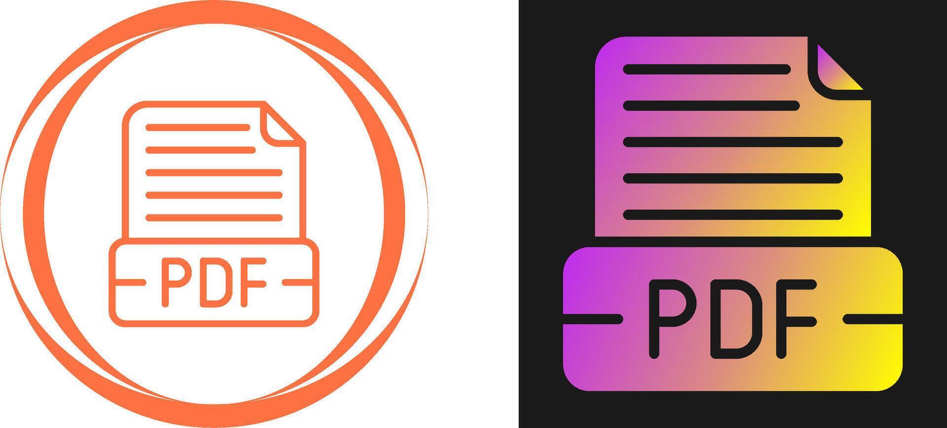 Document Formate Vector Icon