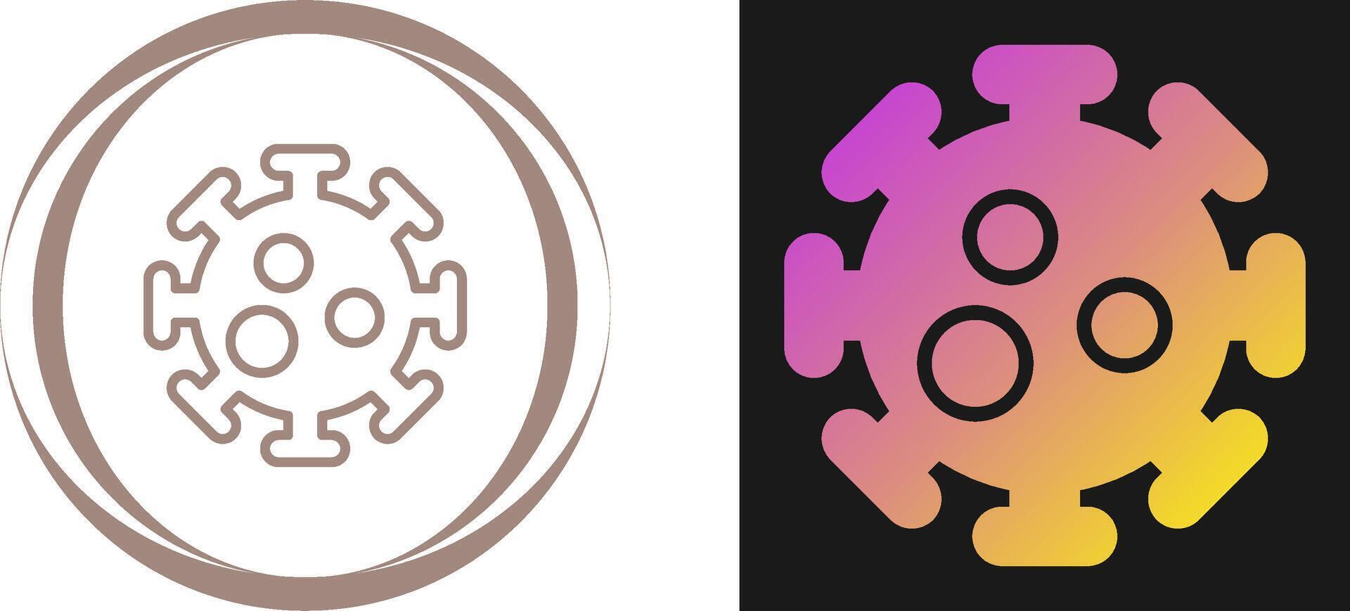 Virus Vector Icon