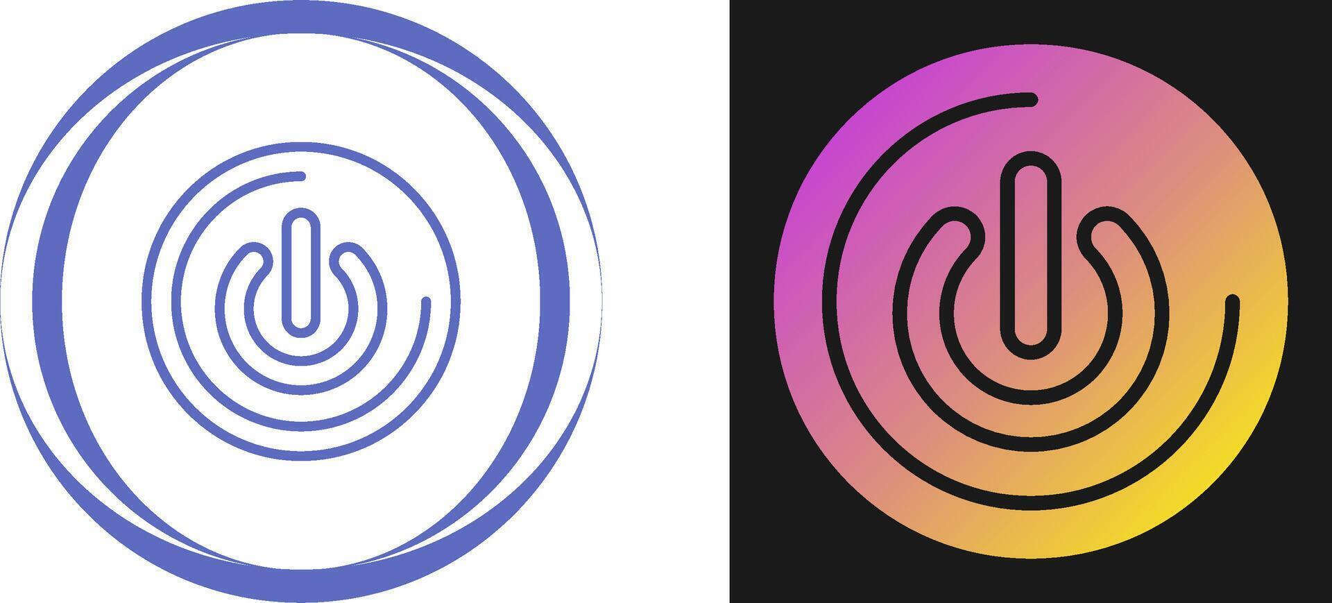 Power Button Vector Icon