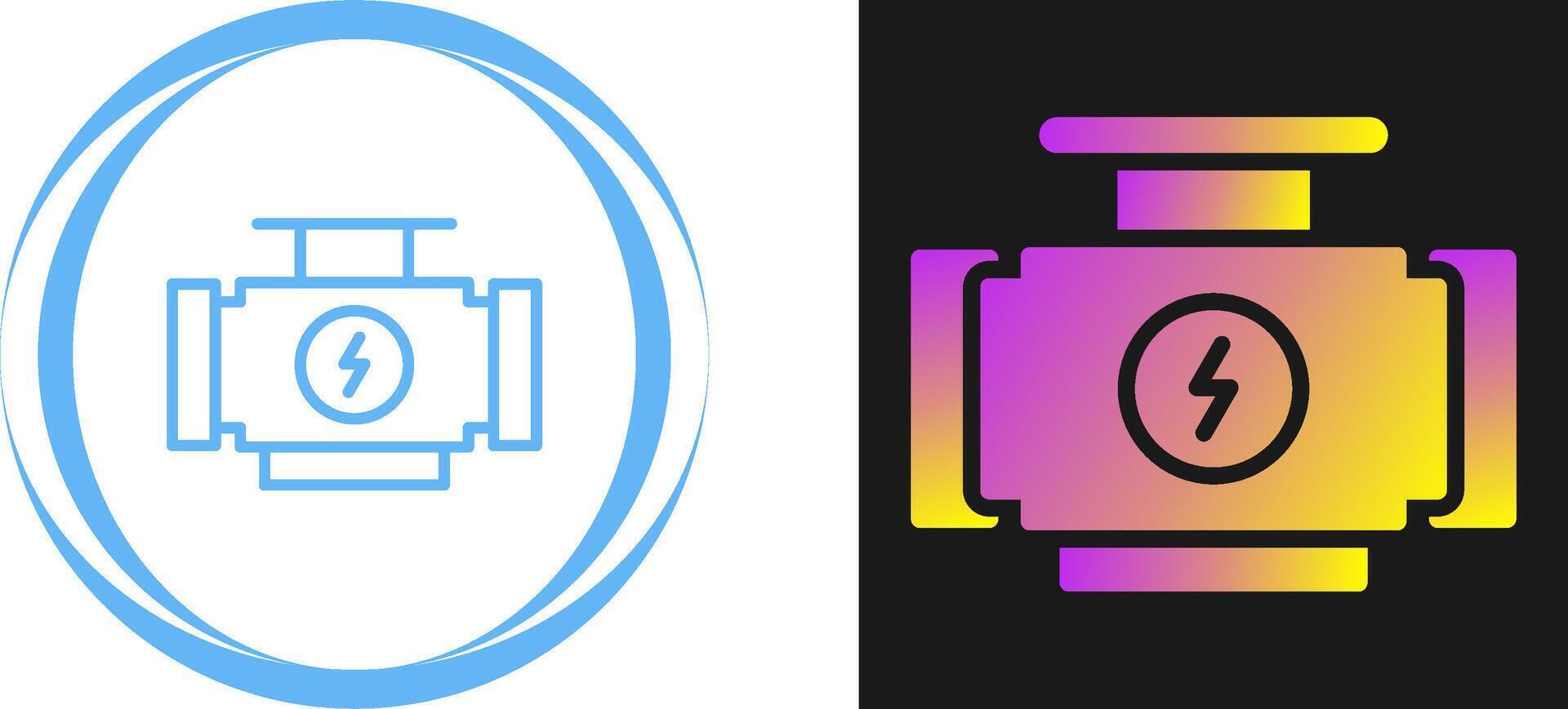 Car Engine Vector Icon