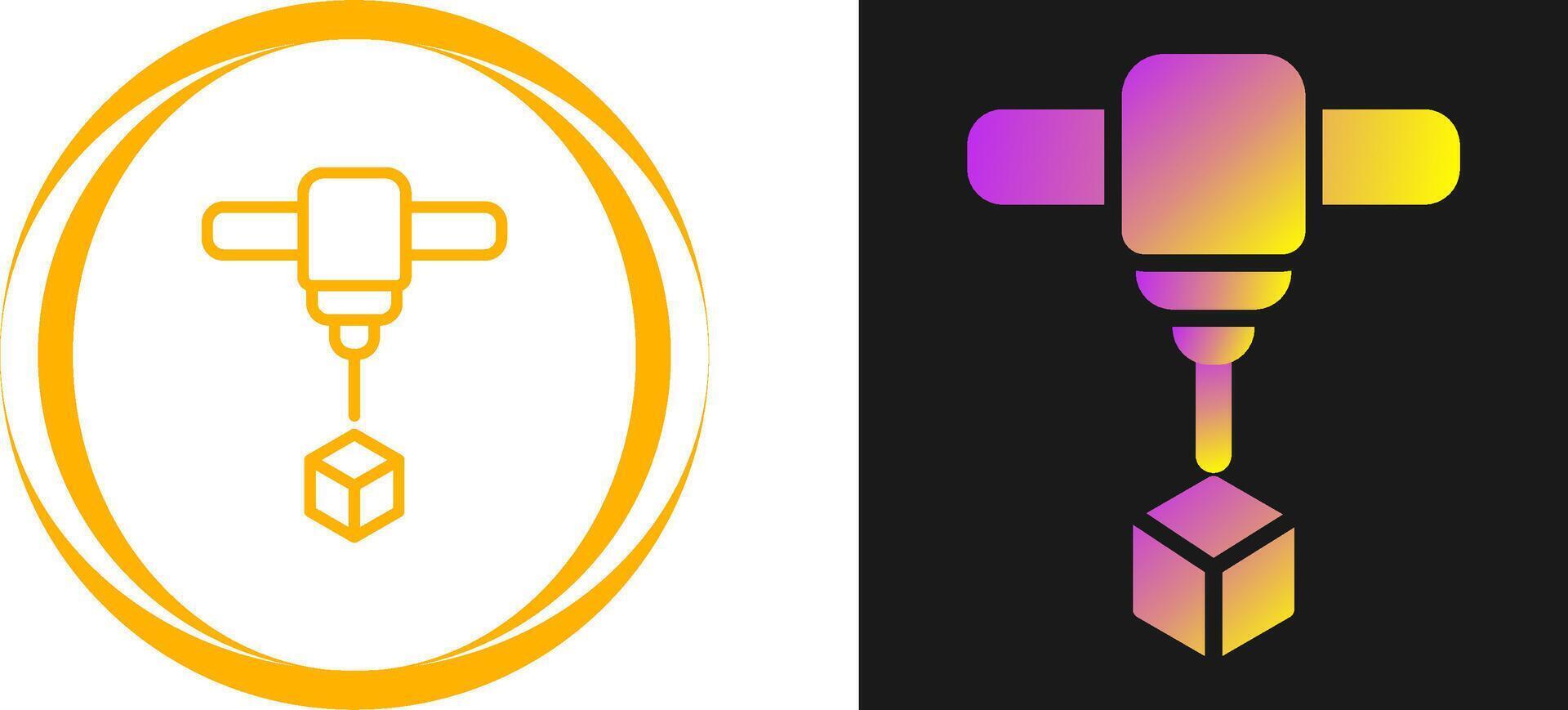 3d Printing Vector Icon