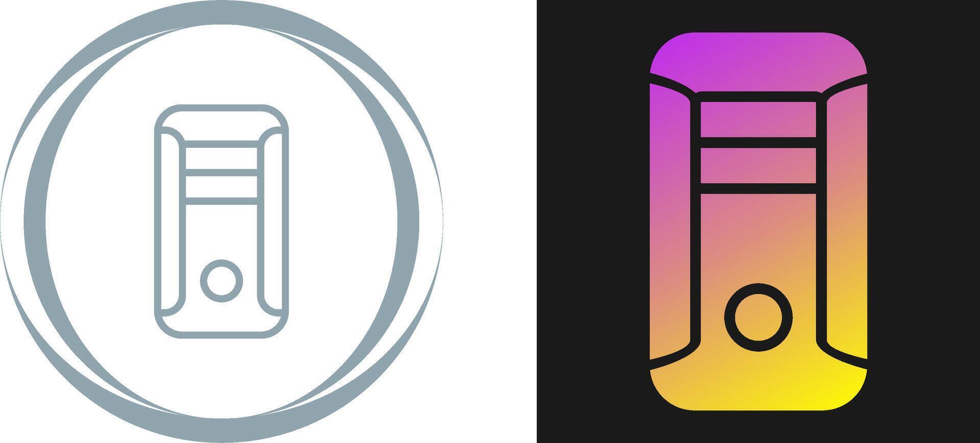 Cpu Tower Vector Icon