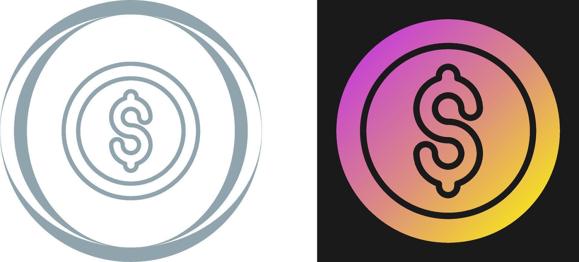 Usd Circle Vector Icon